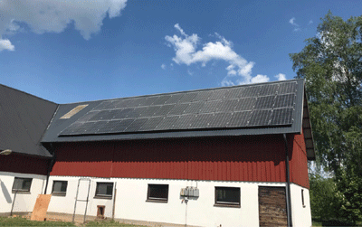 Solceller